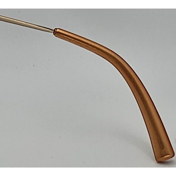 Vintage Calvin Klein Sunglasses 417S 510 Gold Metal Italy Frames Only K7 main image 9